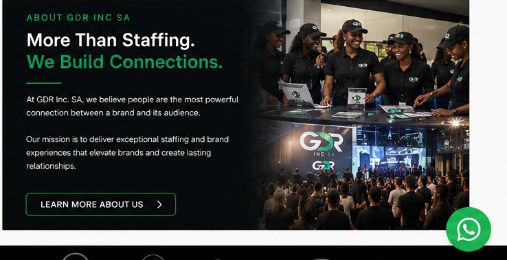 Corporate brand activation team